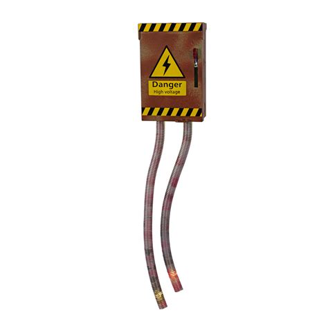 high voltage junction box halloween|high voltage box wikia.